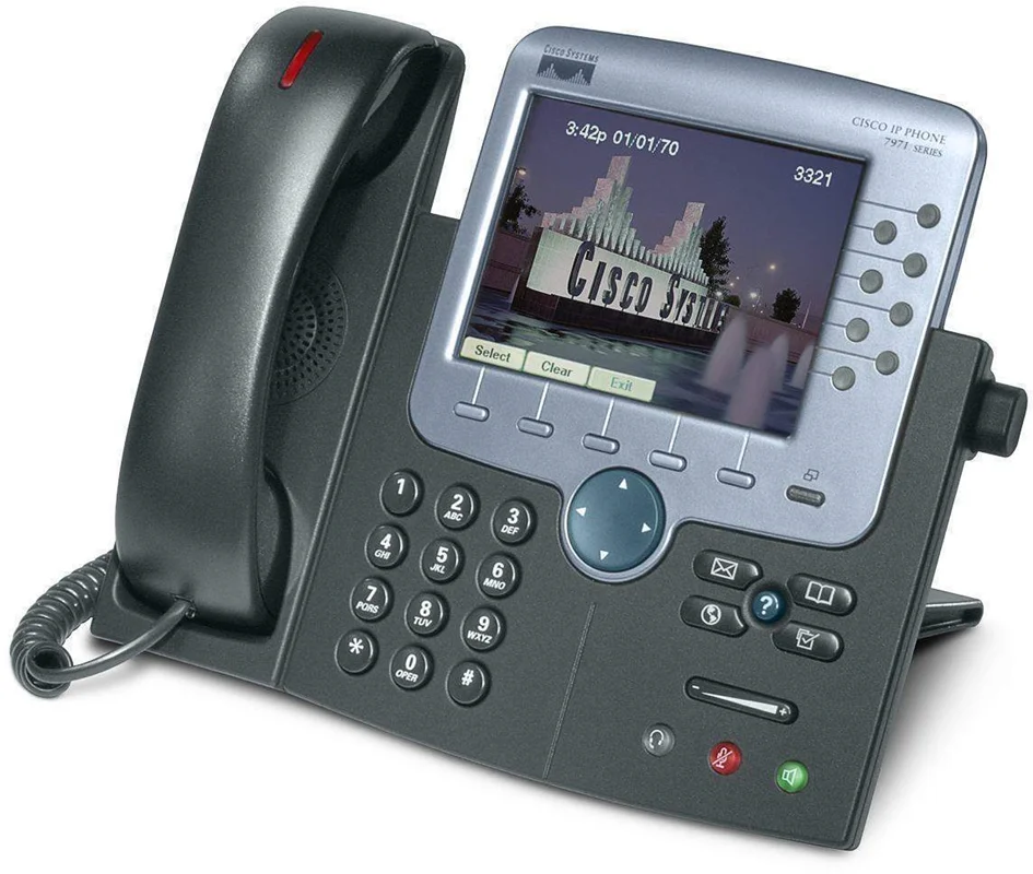 تلفن تحت شبکه سیسکو مدل CP-7971G-GE